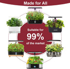 Spring Mix Salad Seed Pod Kit for AeroGarden, idoo, Ahopegarden, MUFGA with Red Cherry Tomato, Golden Cherry Tomato, Buttercrunch Lettuce, and Green Romaine Lettuce - Compatible with All Garden(7-Pod)