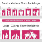 ShiDianYi 4x6ft Hot Pink Sequins Backdrop - Photo Booth Background for Parties Events, Sparkly Photography Decoration