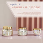 Capri Blue Mercury Iridescent Scented Candles for Home - Long Lasting Decorative Jar Luxury Candles - Gifts for Women & Men - Soy Wax Blend - Volcano (28 oz)