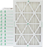 Glasfloss ZL 18x25x2 MERV 13 (FPR 10) 2" Inch Air Filters for AC and Furnace. Case of 12. Actual Size: 17-1/2 x 24-1/2 x 1-3/4