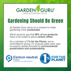 Garden Guru Straight Stainless Steel Pruner Pruning Shears Clippers Snips – Sharp Bonsai Cutter Plant Trimming Scissors – Straight Blade Garden Scissors Tool – Great for Roses Flowers Herbs Fruits