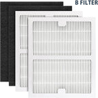 Replacement Filters b for Idylis AC-2125, AC-2126, IAF-H-100B, IAP-10-125, IAPC-40-140, IAP-10-150, IAP-10-050 Air Purifiers (2 Pack)