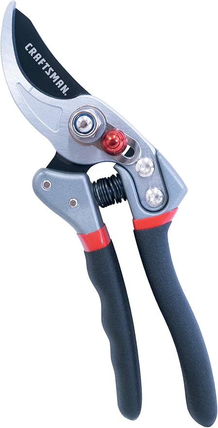 CRAFTSMAN CMXMCBA0700 Bypass Pruning Shears Lightweight Steel, Black