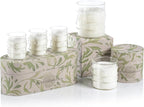 Zodax Grand Casablanca Glass Jar Scented Candle for Home Decor - Single-Wick Candle Ideal for Kitchen and Bathroom - Makes a Great Gift for Women and Men - Wild Tuberose - 6.5 Oz. -