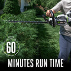EGO Power+ Hedge Trimmer Cordless, Electric Hedge Trimmer 26", Includes 56V 2.5Ah Battery and Charger - HT2601