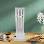 Electric Milkshake Maker, Commercial Stainless Steel Milk Shake Machine, Drink Mixers, 16000r/min & 800ml/Cup, Smoothie Milk Foam Tea Mixer Blender + 1 PP Cup, 180W 110V (1 Head)