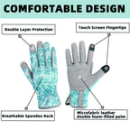 KLDOLLAR Gardening Gloves for Women, Thorn Proof Garden Gloves Yard Glove