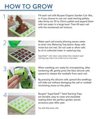Burpee SuperSeed 36-Cell Reusable Seed Starting Tray for Indoor Seedlings