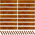 Cor-Ten Steel Landscape Edging with Rust Patina Finish, Pre-Rusted Cor-Ten Steel Landscape Edging, 42 inch Strips, 6 inch Depth (16 Pack)