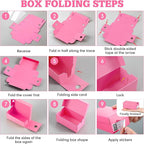 12 Sets Mini Shoe Gifts Boxes for Party Favors 4.7 x 2.5 x 2 Inch Sports Mini Sneaker Box with Editable Label for Candies Cookies Snacks (Light Pink, 4.7 x 2.5 x 2 Inches)