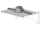 Palram - Canopia Four Heavy Duty Shelf Kits for Most Canopia Greenhouses