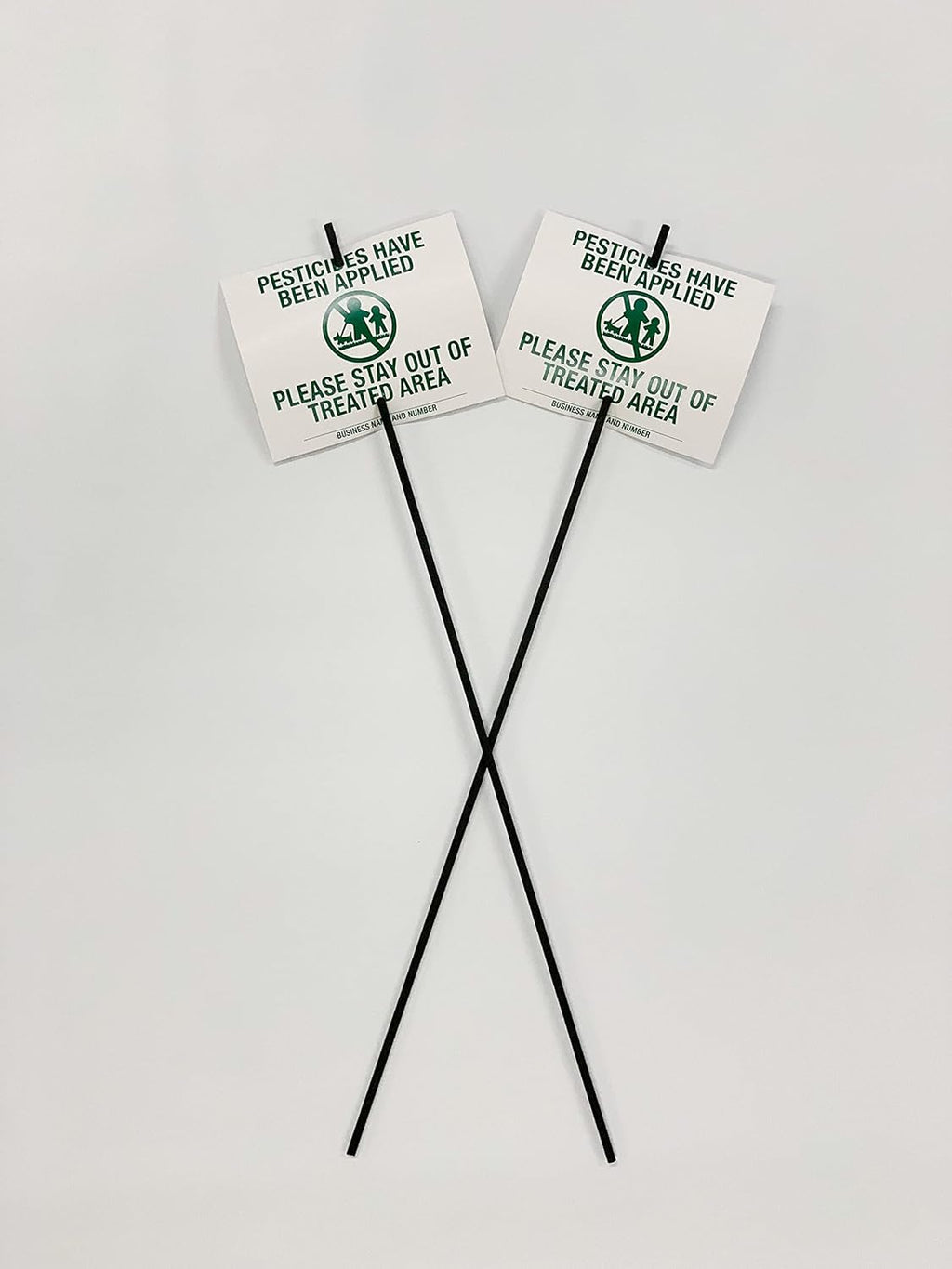 Lawn Treatment Application Stakes & Kentucky Signs (Economy Style Stake / 500 pc. Pack)