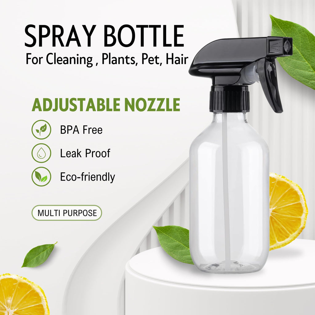 Plastic Spray Bottles for plant - 2Pack/10oz/300ml - Small Spray Bottles
