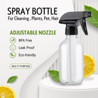Plastic Spray Bottles for plant - 2Pack/10oz/300ml - Small Spray Bottles