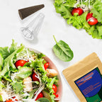 Salad Greens Seed Pod Kit for AeroGarden Hydroponics Growing System, 50 Pods Indoor Home Garden with American Fast/Paris Island/Buttercrunch Lettuce, Swiss Chard, Spinach, Cauliflower and Wild Cabbage
