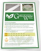 30x25Ft Mosquito Bug Insect Bird Fine Mesh Net Barrier Hunting Blind Garden Screen Netting for Protect Your Plant Fruits Flower