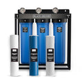 BLACK+DECKER Whole House Water Filter System | Anti-Scale | 3-Stage Filtration System for Whole House,Top-Tier Anti-Scale Filter Specially Designed to Prevent Scale Build-Up, Protects Appliances