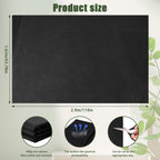 Wshxjzyay 63 * 114 inch Raised Garden Bed Liner, Non Woven Fabric Liner for Large Veg Trough, Keeps Soil Contained and Water Drained