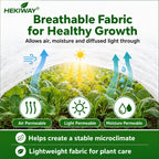 HEKIWAY 10 FT x 40 FT Frost Cloth, Plant Covers for Freeze Protection