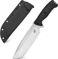 Eafengrow EF143 Fixed Blade Knife AUS-10 Steel Blade Micarta Handle Full Tang EDC Tool Straight Knife for Working Camping Hunting