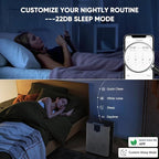 Smart Wifi Air Purifiers for Home Large Room Up to 3000 Ft², DAYETTE Air Cleaner with Washable Filters, Air Quality Monitor, 4 Fan & 22 dB Sleep Mode for Bedroom Living Room