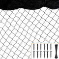 Bird Netting 50ft x 100ft, Heavy Duty Garden Net 1 inch Mesh Nylon Nettings for Chicken Coop Roof, Poultry Netting Deer Fence Trellis Net for Fruits Trees Plants