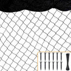 Bird Netting 50ft x 100ft, Heavy Duty Garden Net 1 inch Mesh Nylon Nettings for Chicken Coop Roof, Poultry Netting Deer Fence Trellis Net for Fruits Trees Plants