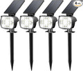 Kaxiida Solar Lights Outdoor Waterproof - 2025 Upgrade 3 Level Ultra Bright Spot Lights Uplights, LED Landscape Spotlight for Tree, Pathway, Wall, Adjustable Solar Panel Auto On/Off