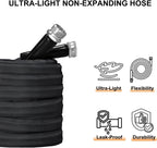 Garden Hose, Lightweight, Ultra Flexible, Durable, Kink-Free Garden Hose, RV, Marine and Camper Hose (75 FT)