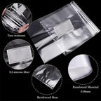Sealable Mushroom Grow Bags with 0.2 Micron Filter,10''x5.5''x24'',0.08mm/3.15mil Thick PP,Extra Large Size Transparent Cultivation Bags for Commercial & Home Use (25PCS)