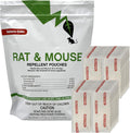 Nature-Cide Rat & Mouse Pouches - Plant-Based Formula for Indoor & Enclosed Spaces - Fresh Mint Aroma, 45-60 Day Use - 25 sq ft Coverage per Pouch (Pack of 48)