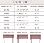 patdrea Designer Vintage Cotton White Lace Tablecloth for Rectangle Tables,French Country Cottage Embroidered Table Cloth Art Decor for Kitchen Wedding Patries Banquet Christmas,59"*91"