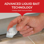 Hot Shot Ultra Liquid Ant Bait, Kills the Queen & Colony, Pack of 6