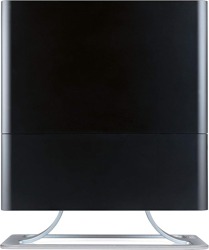 Stadler Form humidifier Oskar, energy-saving humidifier for rooms up to 540 square feet, evaporator with automatic switch-off, dimmable LEDs, very quiet, black