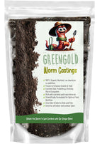 Organic Worm Castings Premium Worm Castings Fertilizer for Nutrient-Rich Soil and Healthy Growth (2 QUARTS)