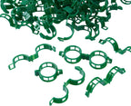 200 Pcs Plant Support Clips,Plastic Clips for Securing Plants,Tomato Vine Clips,Plant Fixing Clips,Garden Clips for Climbing Plants,Grape and Vine Vegetables (200, Green)
