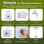 Mxmoonant Ultrasonic Humidifier Automatic Water Filling, 0-600ml/H Adjustable Mist Maker, 4 Directions Making Fog, For Plant, Greenhouse, Reptile, Room Humidification