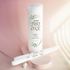 Unity Candles for Wedding, Modern Unity Set, Custom and Personalized Pillar and Taper Candles with Quote, Unscented White Premium Wax, Religious and Wedding Ceremony, Special Events (Custom Date)