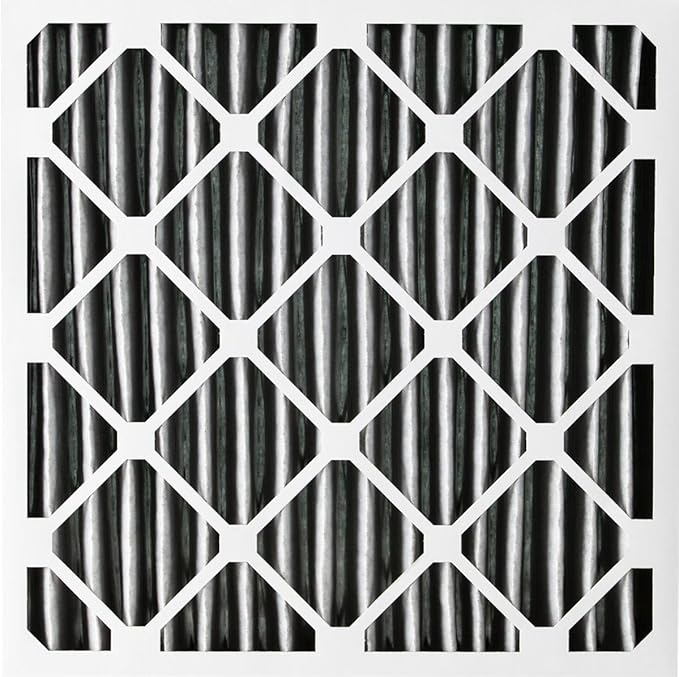 Nordic Pure 12x12x1 (Actual Size: 11 3/4 x 11 3/4 x 3/4) Furnace Air Filters MERV 10 Pleated Plus Carbon 3 Pack