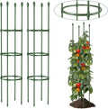 Garden Trellis, Tomato Cage Tall Plant Support Climbing Vines Flowers Stands Cucumber Trellis Plant cage(Tall 55.1 inches，2 Pack)