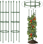 Garden Trellis, Tomato Cage Tall Plant Support Climbing Vines Flowers Stands Cucumber Trellis Plant cage(Tall 55.1 inches，2 Pack)