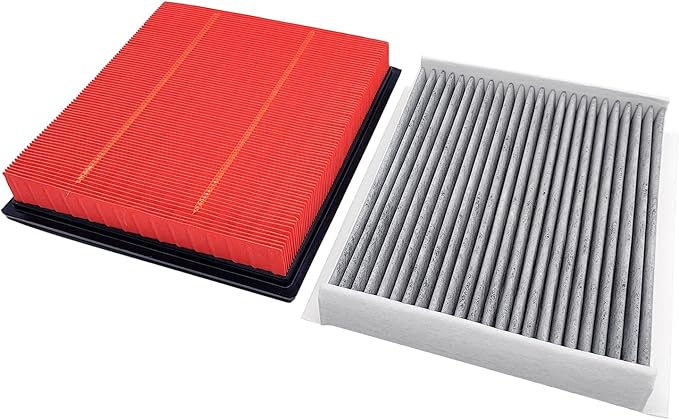 JTBU150-10262 Engine and Cabin Air Filter for F-150(2015-2023),Navigator(2018-2024),EXPEDITION(2018-2024) (V6-3.5L)