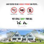 Mosquito Magician Hose End Sprayer with 1 Gallon Liquid Concentrate – Outdoor Mosquito Killer, Flea Yard Spray, Fire Ant Control, Safe for People & Pets, Mosquito Repellent for Lawn, Patio & Plants