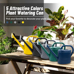 2 Gallon Garden Watering Can, Plastic Outdoor Watering Can for Plants