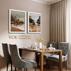 VCK 18x24 Poster Frame Set of 4 - White, Gallery-Quality Wood Picture Frames, 1.1-Inch Wide Border, Polished Plexiglass, Vertical or Horizontal Wall Display for Photo/Art/Prints, White