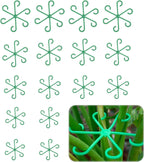 Monstera Plant Support, 16Pcs Plant Stem Support for Indoor Plants - Heavy Sturdy Climbing Plant Stakes for Potted Vines, Monstera, Flowers Green