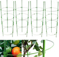 4 Pack Adjustable Tomato Cages, 36 Inch Plant Support Garden Trellis for Tomatoes, Cucumbers, Vegetables, Flowers, Roses & Climbing Vines – 4 Adjustable Rings for Sturdy Growth