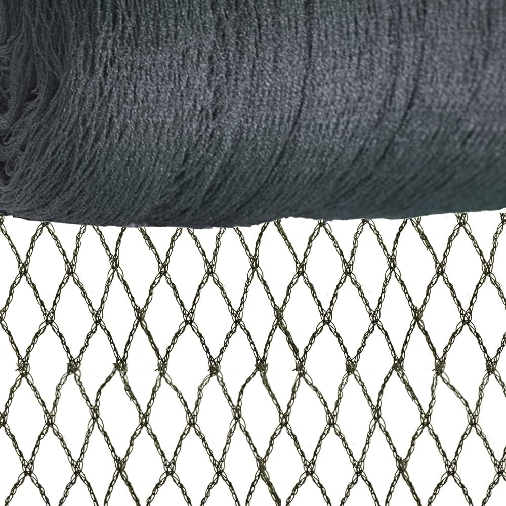Meanchen Bird Netting for Garden 25x25Ft, 1/2" Mesh Garden Netting,Heavy Duty Deer Netting,Protect Vegetable Plants and Fruit Trees,Garden Mesh Fence for Blueberry Bushes.