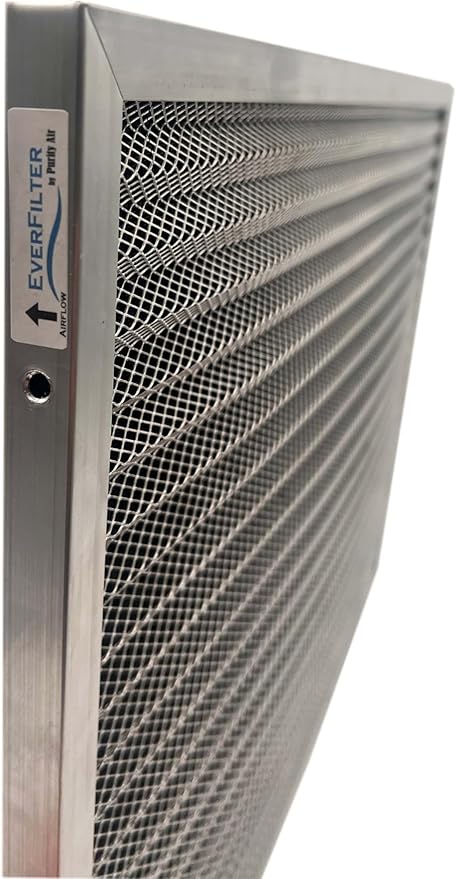 12x30x1 Electro-static Air Filter (1-Ct) AC Furnace Filter, Reusable & Washable 4-Stage Electrostatic Filter for Residential and Commerical HVAC (Actual Size: 11.75 x 29.75 x 0.75 Inches)