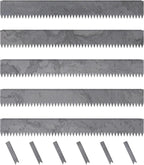 Edge Right - Hammer-in Landscape Edging - 48-inch Strips - 6-inch Depth 1/4-inch Rounded top COR-Ten Steel (5 Pack)